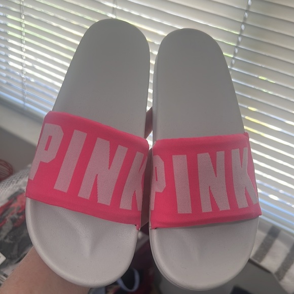 Victoria Secret Pink Seamless (Hot Pink ) Slides - Picture 14 of 14
